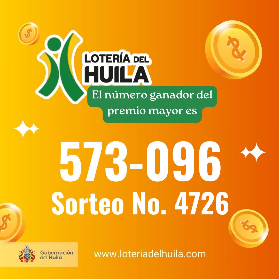Imagen Sorteo 4726 Imagen Sorteo 4726