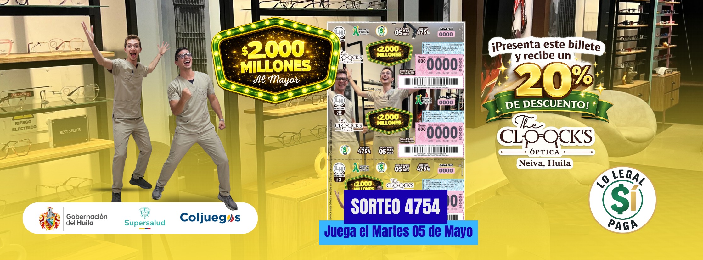 Próximo sorteo 4745 juega el martes 03 de Marzo