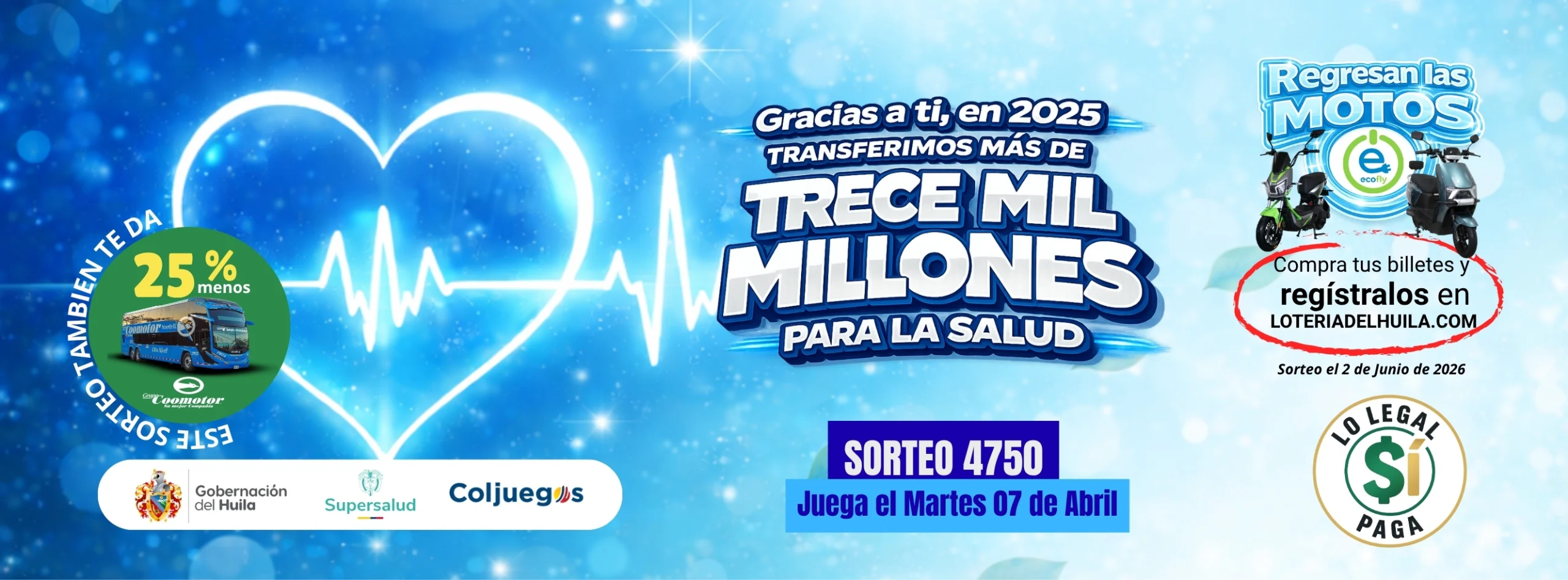 Próximo sorteo 4745 juega el martes 03 de Marzo