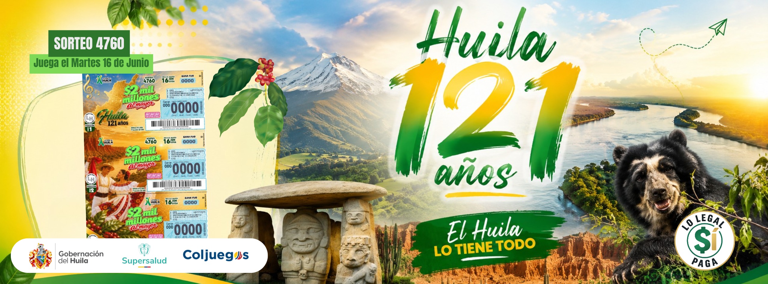 Próximo sorteo 4745 juega el martes 03 de Marzo