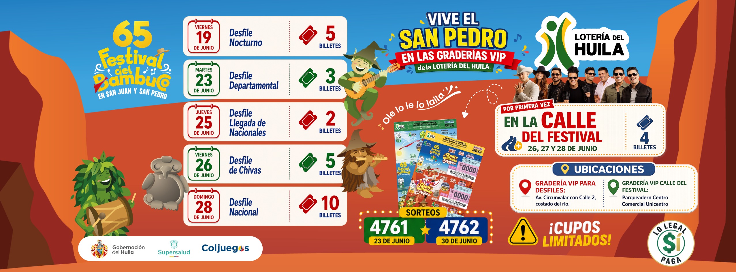Próximo sorteo 4745 juega el martes 03 de Marzo