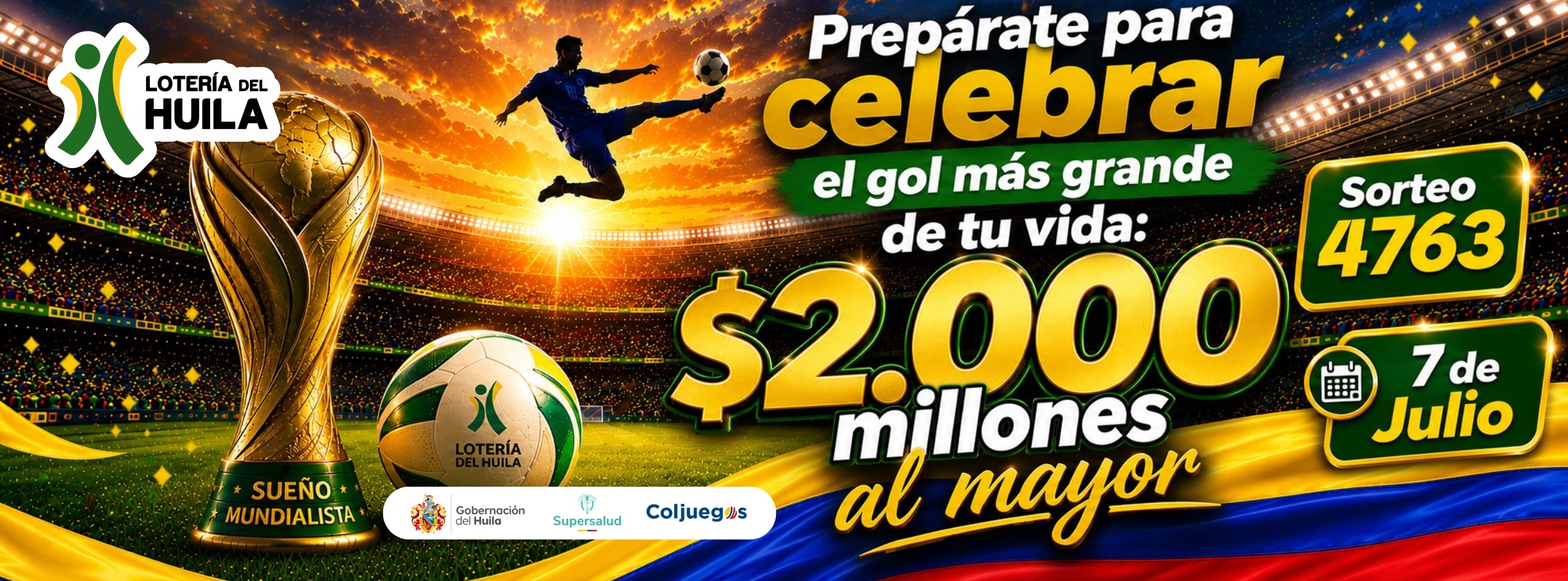 Próximo sorteo 4745 juega el martes 03 de Marzo